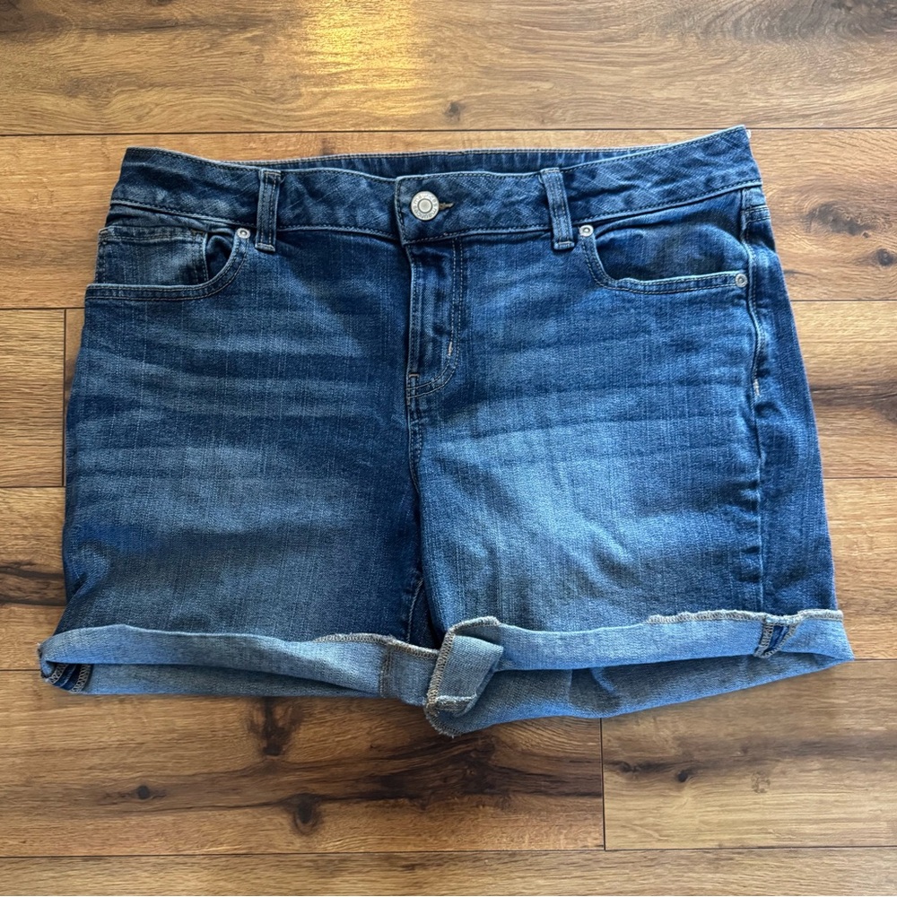 Maurices Dark Denim Shorts